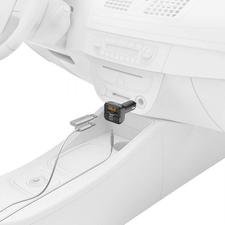 HAMA FM-transmitter AUX-IN and USB-IN HAMA FM-transmitter AUX-IN and USB-IN