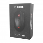 MIONIX Mouse Gaming Castor Pro Black