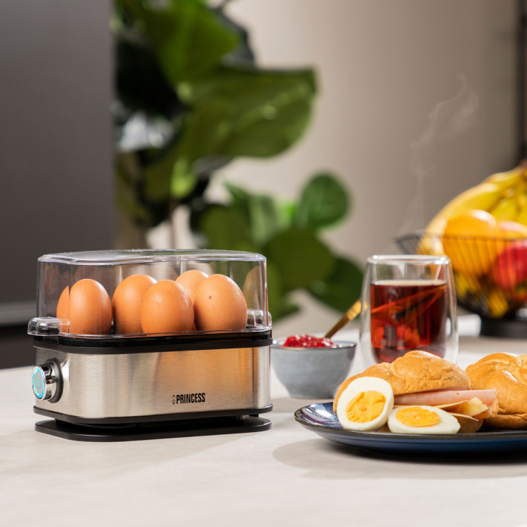 Äggkokare 6ägg 400Watt Rostfri