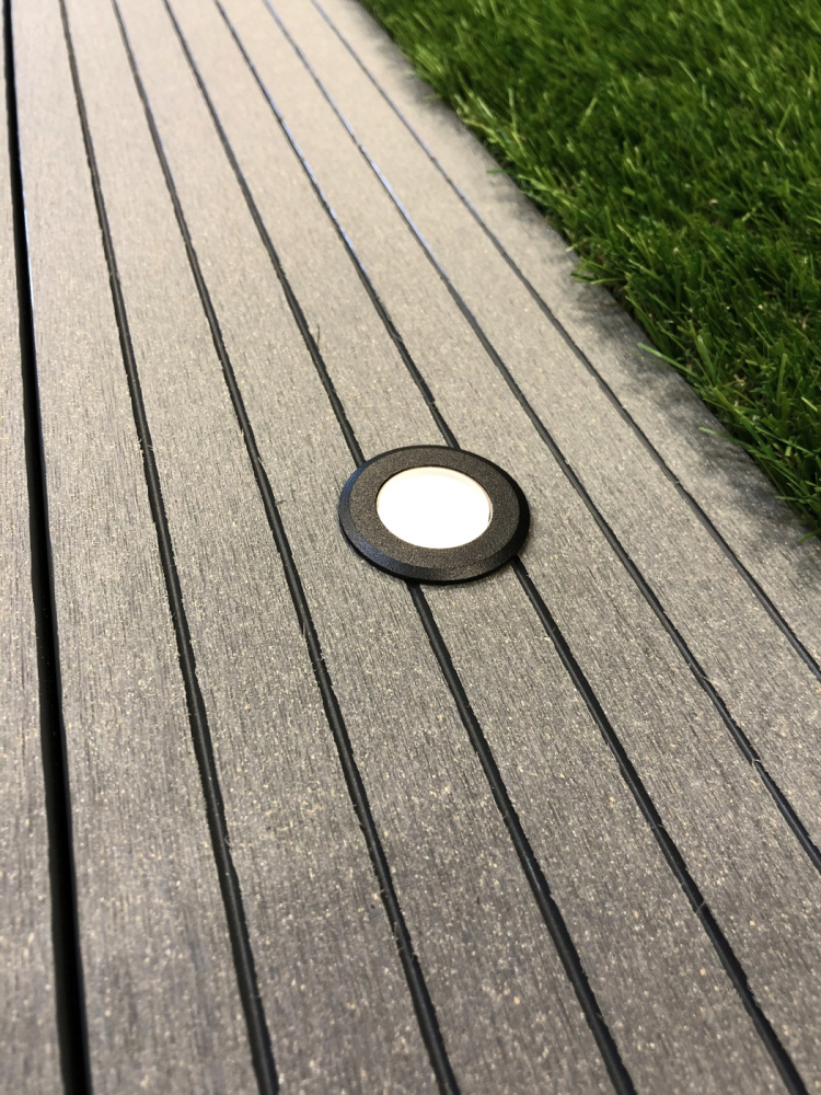 Orion infälld spot 10st Svart