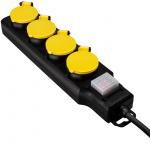 Grenuttag 4-vägs med brytare U Grenuttag 4-vägs med brytare U