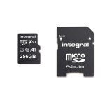INTEGRAL 256 GB High Speed microSDHC/XC V30 UHS-I U3-geheugenkaart