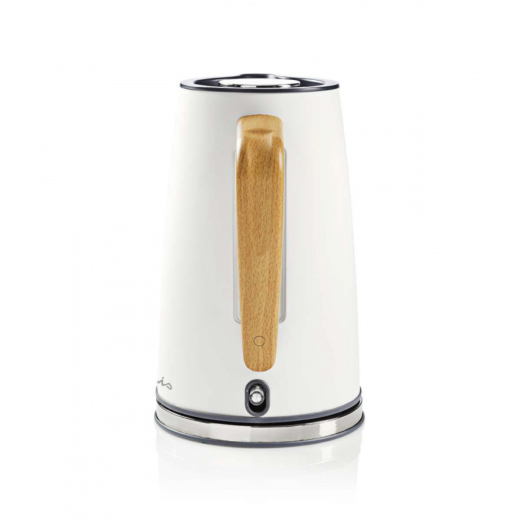 Nedis Waterkoker | 1.7 l | Soft-Touch | Wit | 360 graden draaibaar | Verborgen verwarmingselement | Strix®-controller | Droogkookbeveiliging Nedis Waterkoker | 1.7 l | Soft-Touch | Wit | 360 graden draaibaar | Verborgen verwarmingselement | Strix®-controller | Droogkookbeveiliging