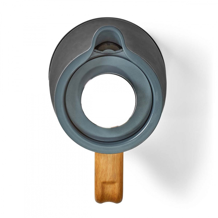 Nedis Waterkoker | 1.7 l | Soft-Touch | Grijs | 360 graden draaibaar | Verborgen verwarmingselement | Strix®-controller | Droogkookbeveiliging Nedis Waterkoker | 1.7 l | Soft-Touch | Grijs | 360 graden draaibaar | Verborgen verwarmingselement | Strix®-controller | Droogkookbeveiliging