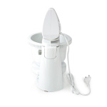 Nedis Handmixer | 200 W | 5-Snelheden | Turbo-functie | Draaikom / 2 Deeghaken / 2 Kloppers | Grijs / Wit