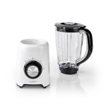 Nedis Blender | 800 W | 1.5 l | Kunststof | 2-Snelheden | Wit