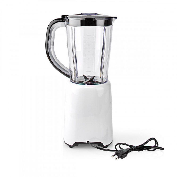 Nedis Blender | 800 W | 1.5 l | Kunststof | 2-Snelheden | Wit