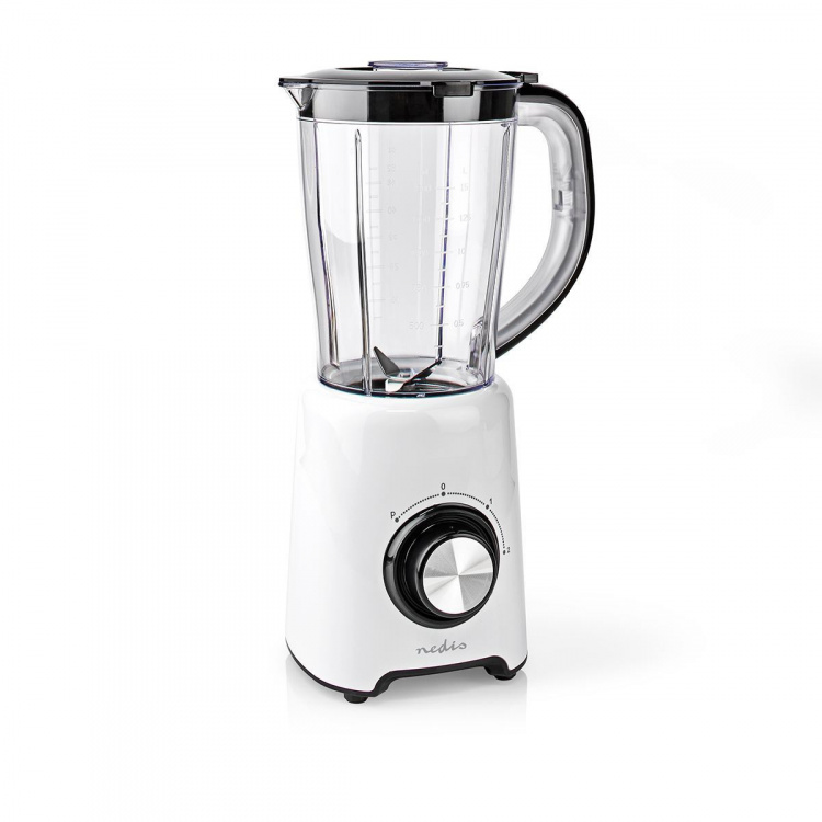 Nedis Blender | 800 W | 1.5 l | Kunststof | 2-Snelheden | Wit