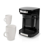 Nedis Koffiezetapparaat | Filter Koffie | 0.25 l | 2 Kopjes | Zwart