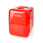 Nedis Draagbare Minikoelkast | 4 l | 12 V DC / 100 - 240 V AC | Rood