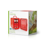 Nedis Draagbare Minikoelkast | 4 l | 12 V DC / 100 - 240 V AC | Rood
