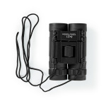 Nedis Verrekijker | Vergroting: 8 x | Diameter objectieflens: 21 mm | Gezichtsveld: 128 m | Inclusief reistas | Zwart