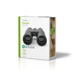 Nedis Verrekijker | Vergroting: 10 x | Diameter objectieflens: 42 mm | Gezichtsveld: 96 m | Inclusief reistas | Zwart