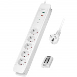 Grenuttag 5-vägs med fjärr 433