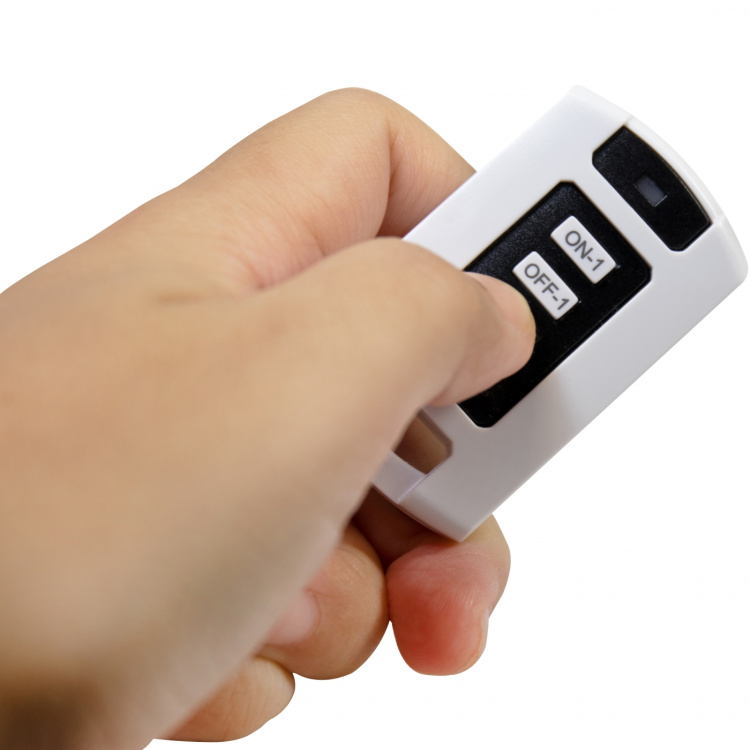 Grenuttag 5-vägs med fjärr 433