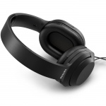 Philips Over-ear-koptelefoon met snoer Zwart Philips Over-ear-koptelefoon met snoer Zwart