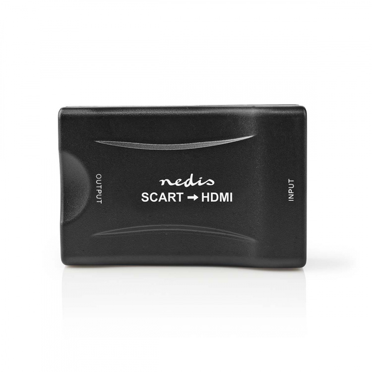Nedis HDMI™-Converter | SCART Female | 1x HDMI™ Output | 1-weg | 1080p | 1.2 Gbps | ABS | Zwart