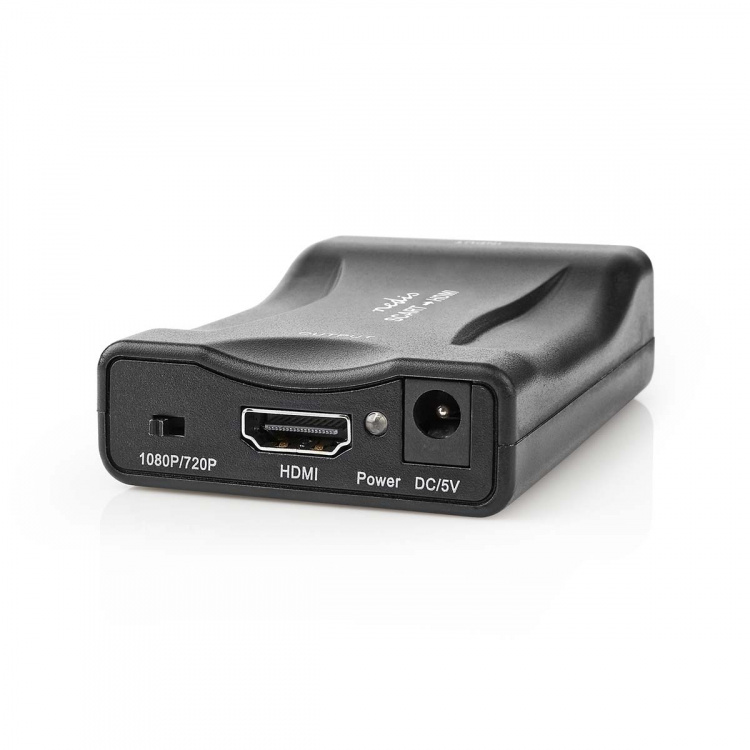Nedis HDMI™-Converter | SCART Female | 1x HDMI™ Output | 1-weg | 1080p | 1.2 Gbps | ABS | Zwart