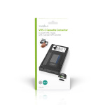 Nedis VHS-Converter | Conversie: VHS-C naar VHS | Plug and play | Zwart Nedis VHS-Converter | Conversie: VHS-C naar VHS | Plug and play | Zwart