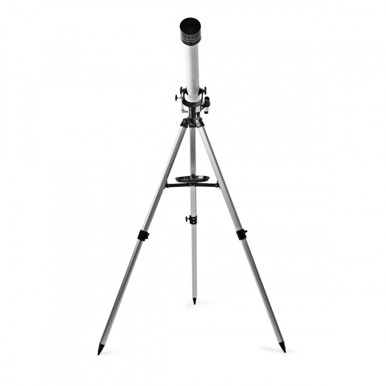 Nedis Telescoop | Diafragma: 50 mm | Brandpuntsafstand: 600 mm | Finderscope: 5 x 24 | Maximale werkhoogte: 125 cm | Tripod | Wit / Zwart Nedis Telescoop | Diafragma: 50 mm | Brandpuntsafstand: 600 mm | Finderscope: 5 x 24 | Maximale werkhoogte: 125 cm | Tripod | Wit / Zwart