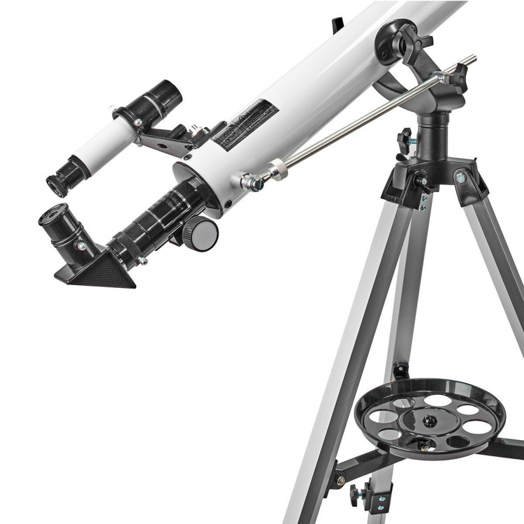 Nedis Telescoop | Diafragma: 50 mm | Brandpuntsafstand: 600 mm | Finderscope: 5 x 24 | Maximale werkhoogte: 125 cm | Tripod | Wit / Zwart Nedis Telescoop | Diafragma: 50 mm | Brandpuntsafstand: 600 mm | Finderscope: 5 x 24 | Maximale werkhoogte: 125 cm | Tripod | Wit / Zwart