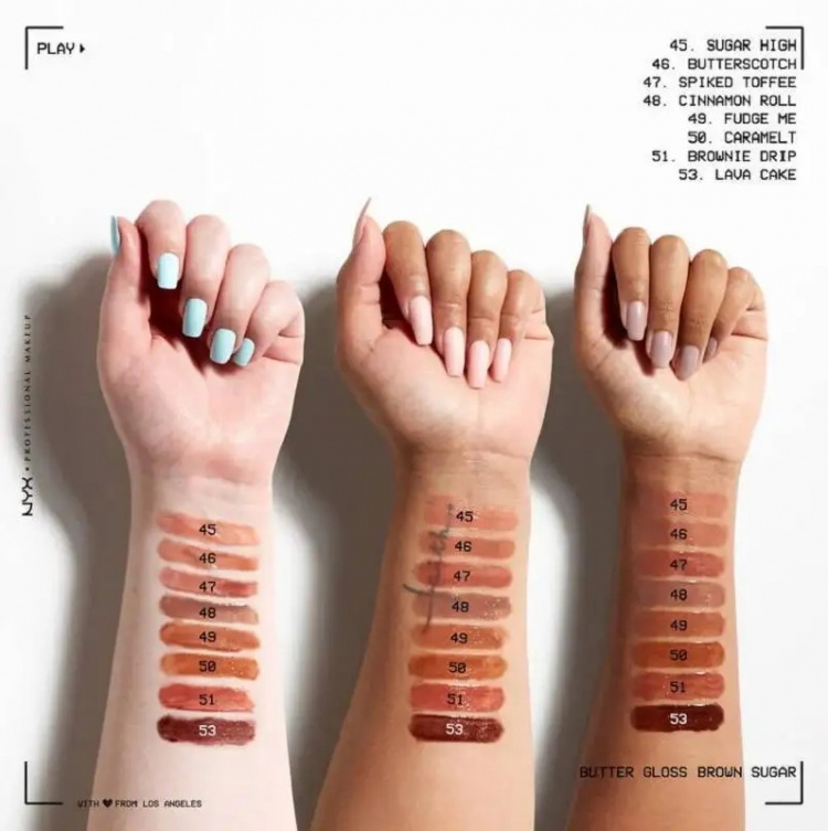 NYX PROF. MAKEUP Butter Lip Gloss - Brownie Drip NYX PROF. MAKEUP Butter Lip Gloss - Brownie Drip