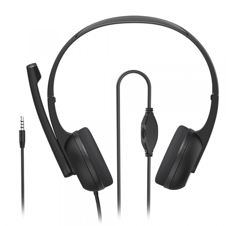Hama Hoofdtelefoon PC Office Stereo On-Ear HS-P150 V2 Zwart