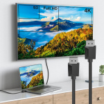 Hama Kabel DisplayPort 1.2 Ultra-HD 4K 1,5 m zwart Hama Kabel DisplayPort 1.2 Ultra-HD 4K 1,5 m zwart