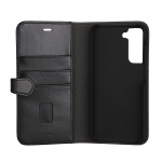 Mobile Case 2in1 Samsung S21FE 3 card Black