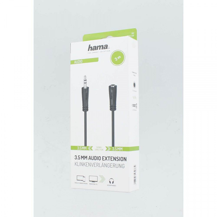 Cable Audio 3.5mm-3.5mm Extension 3.0m