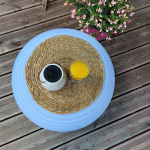 Nikki.Amsterdam The.Pouf - Multicolor poef/bijzettafel & Bluetooth Speaker