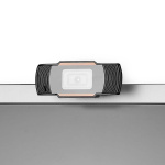 Nedis Webcam | Full HD@30fps | Vaste Scherpstelling | Ingebouwde Microfoon | Zwart