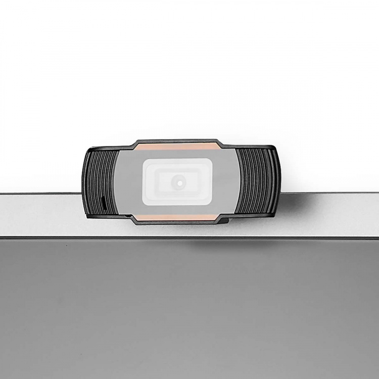 Nedis Webcam | Full HD@30fps | Vaste Scherpstelling | Ingebouwde Microfoon | Zwart