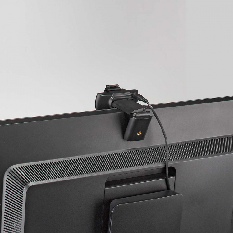 Nedis Webcam | 2K@30fps | Automatische Scherpstelling | Ingebouwde Microfoon | Zwart