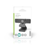 Nedis Webcam | Full HD@60fps / 4K@30fps | Automatische Scherpstelling | Ingebouwde Microfoon | Zwart Nedis Webcam | Full HD@60fps / 4K@30fps | Automatische Scherpstelling | Ingebouwde Microfoon | Zwart