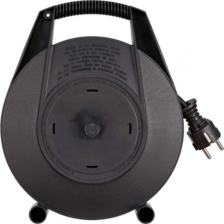 brennenstuhl Vario Line 4-voudige kabelhaspel voor huishoudelijk gebruik 10 m kabel H05VV-F 3G1.5 IP20