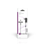 Nedis Universele AC-Stroomadapter | 18 W | 3 - 12 V DC | 1.10 m | 1.5 A | 8 plug(s) | Zwart