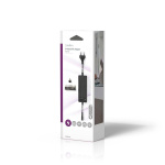 Nedis Universele AC-Stroomadapter | 60 W | 6 - 16 V DC | 1.10 m | 5.0 - 5.2 A | 8 plug(s) | Zwart Nedis Universele AC-Stroomadapter | 60 W | 6 - 16 V DC | 1.10 m | 5.0 - 5.2 A | 8 plug(s) | Zwart