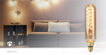 Nedis LED-Filamentlamp E27 | T65 | 8.5 W | 600 lm | 2000 K | Dimbaar | Met Gouden Afwerking | Retrostijl | 1 Stuks