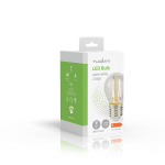 Nedis LED-Filamentlamp E27 | G45 | 4.5 W | 470 lm | 2700 | Dimbaar | Warm Wit | Retrostijl | 1 Stuks