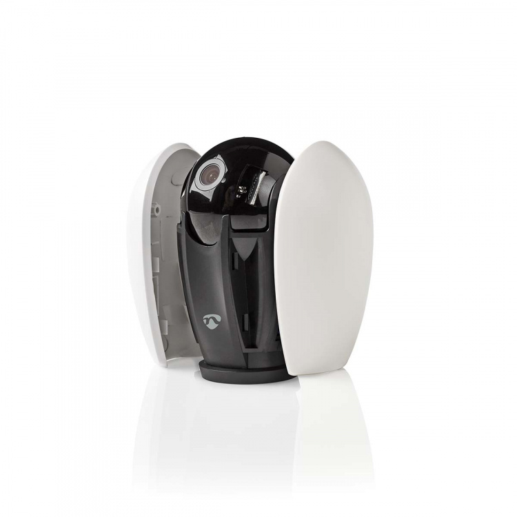 Nedis SmartLife Camera voor Binnen | Full HD 1080p | Pan tilt | Cloud Opslag (optioneel) / microSD (niet inbegrepen) | Met bewegingssensor | Nachtzicht | Donkergrijs / Wit Nedis SmartLife Camera voor Binnen | Full HD 1080p | Pan tilt | Cloud Opslag (optioneel) / microSD (niet inbegrepen) | Met bewegingssensor | Nachtzicht | Donkergrijs / Wit