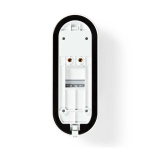 Nedis SmartLife Videodeurbel | Batterij Gevoed / Transformator | Full HD 1080p | Cloud Opslag (optioneel) / microSD (niet inbegrepen) | IP54 | Met bewegingssensor | Nachtzicht | Wit
