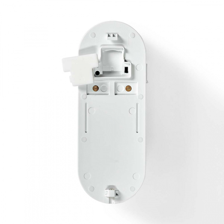 Nedis SmartLife Videodeurbel | Batterij Gevoed / Transformator | Full HD 1080p | Cloud Opslag (optioneel) / microSD (niet inbegrepen) | IP54 | Met bewegingssensor | Nachtzicht | Wit