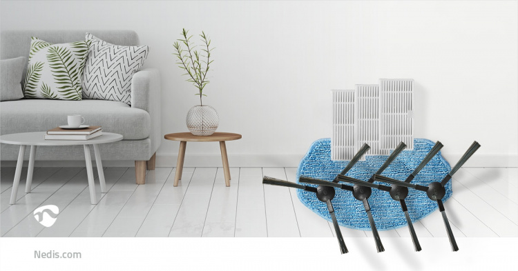 Nedis Stofzuiger Reserveonderdeel | Geschikt voor: WIFIVCR001CBK | HEPA Filter | H12 Nedis Stofzuiger Reserveonderdeel | Geschikt voor: WIFIVCR001CBK | HEPA Filter | H12