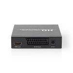 Nedis HDMI™-Converter | SCART Female | 1x 3.5 mm sound out / 1x Digital Audio / 1x HDMI™ Output | 1-weg | 1080p | 1.65 Gbps | Aluminium | Antraciet Nedis HDMI™-Converter | SCART Female | 1x 3.5 mm sound out / 1x Digital Audio / 1x HDMI™ Output | 1-weg | 1080p | 1.65 Gbps | Aluminium | Antraciet