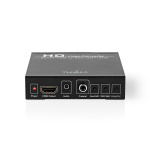 Nedis HDMI™-Converter | SCART Female | 1x 3.5 mm sound out / 1x Digital Audio / 1x HDMI™ Output | 1-weg | 1080p | 1.65 Gbps | Aluminium | Antraciet Nedis HDMI™-Converter | SCART Female | 1x 3.5 mm sound out / 1x Digital Audio / 1x HDMI™ Output | 1-weg | 1080p | 1.65 Gbps | Aluminium | Antraciet