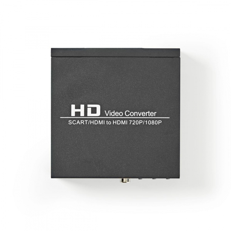Nedis HDMI™-Converter | SCART Female | 1x 3.5 mm sound out / 1x Digital Audio / 1x HDMI™ Output | 1-weg | 1080p | 1.65 Gbps | Aluminium | Antraciet Nedis HDMI™-Converter | SCART Female | 1x 3.5 mm sound out / 1x Digital Audio / 1x HDMI™ Output | 1-weg | 1080p | 1.65 Gbps | Aluminium | Antraciet