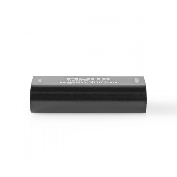 Nedis HDMI™-Repeater | 40 m | 4K@60Hz | 18 Gbps | Metaal | Antraciet