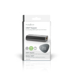 Nedis HDMI™-Repeater | 40 m | 4K@60Hz | 18 Gbps | Metaal | Antraciet