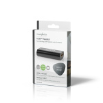 Nedis HDMI™-Repeater | 40 m | 4K@60Hz | 18 Gbps | Metaal | Antraciet